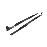 фото thumb №1, Накладки пороговые пороги карбон cm style audi rs6 rs7 c8
