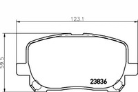 фото thumb №2, Тормозные колодки ham. toyota avensis