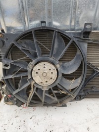 Радиатор воды + вентилятор opel astra h 3 zafira b 1.6 бензин Доставка, фото thumb