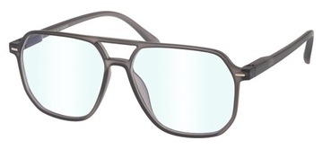 BRILO okulary do czytania komputera ANTYREFLEKS filtr REB520-B +3.5