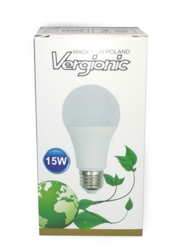 Żarówka LED E27 Vergionic SMD 15W 1350lm ciepła