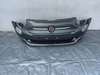 фото thumb №6, Fiat 500 lift бампер передній kompletny хром 2016-