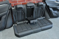 фото thumb №13, Сидіння салон шкіра оббивка bmw x3 g01 чорні електричні вентиляція