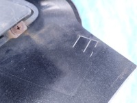 Kia x-ceed | дифузор спойлер накладка вихлоп хром бампера задній 86671-j7ca0 Ціна, фото thumb