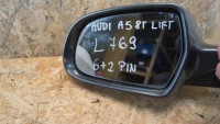 фото thumb №9, Зеркало левое audi a5 8t рестайлинг 6+2 8 pin lz7s