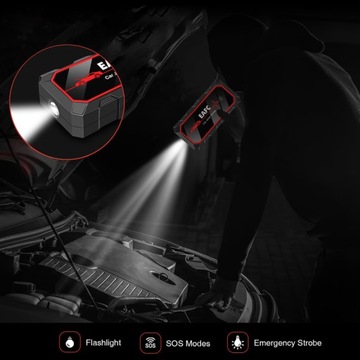 BOOSTER JUMP STARTER EAFC POWERBANK 15000 мАч, 800 А