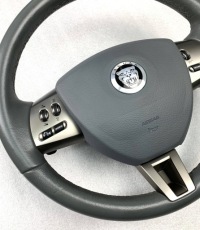 фото thumb №8, Воздуховод с подушка безопасности jaguar xf x250 серая кожа мультифункция лепестки переключения