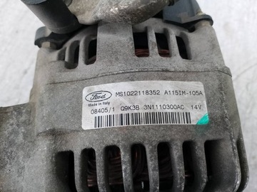 фото thumb №7, Генератор ford focus c-max 3n1110300ac ms1022118352 1.6 16v