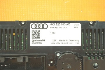 фото thumb №10, Audi q5 8r рестайлинг 47km панель кондиционера подогрев 8k1820043aq