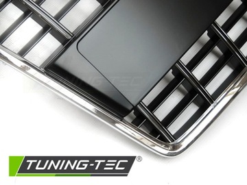 фото thumb №3, Решітка радіатора решітка передня sport хром чорний do audi a3 8p 05-08