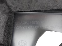 фото thumb №7, Mercedes gle coupe c292 обивка защита крышки задняя