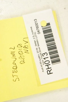 фото thumb №7, Rh013 audi a4 b9 панель радио навигации 8w0.919.614.t