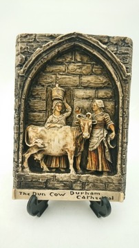 Рельефная керамическая картина Dun Cow Durham Catedral Ivorex