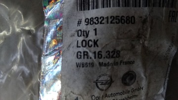 фото thumb №8, Opel zafira life expert jumpy замок дверь задний правый верхний 9832125680