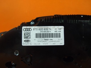 фото thumb №8, Audi a5 8t рестайлінг tdi спідометр  dsg 8t0920932n 12km
