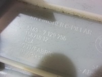 фото thumb №15, Bmw x5 e70 обшивка стійка захист c оббивка чорні mpakiet 8037367