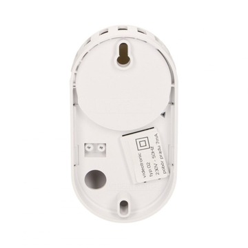 Dzwonek elektroniczny dwutonowy 230V