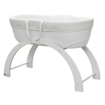 Подставка Shnuggle 2в1 для корзины Curve White Моисей