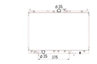 фото thumb №15, Радиатор wody mitsubishi space wagon 2.4 gdi n9_