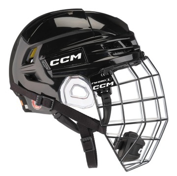 CCM Tacks 720 Combo Senior Хоккейный шлем с сеткой, черный