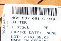 Audi a7 s-line бампер передній ліва сторона решітка радіатора 4ga новий оригінальний 4g880 Недорого, фото thumb