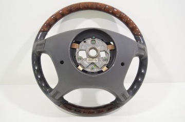 фото thumb №11, Руль кожа дерево mercedes w140 c140 s класс рестайлинг графитовая серый