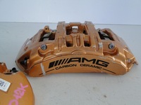 фото thumb №8, Mercedes суппорты тормозные передние amg карбон керамический amg 190 290 sls 197