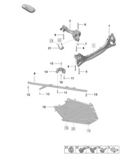 фото thumb №1, Element фіксуючий porsche 992 carrera 4s 992505261a