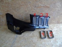 Купити Рамка хром решітка радіатора решітка радіатора jeep compass 10- | ayn, фото thumb