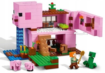 LEGO MINECRAFT 21170 ДОМ В ФОРМЕ СВИНЬИ