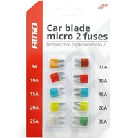 фото thumb №4, Предохранители płytkowe micro 2 набор
