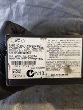 фото thumb №6, Ford mondeo mk4 чейнджер дисків cd 3s7t-18c830-bd