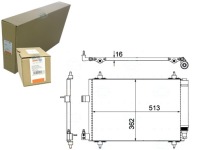 фото thumb №1, Конденсатор радіатор кондиціонера behr hella 162013