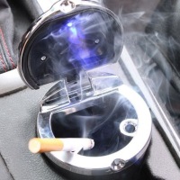 Попільничка автомобільна led w місце чашка корзина Оригінал, фото thumb