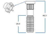 фото thumb №14, Ступиця колеса, підшипник перед volvo c30 c70 s40 v50
