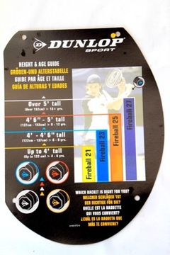 Теннисная ракетка Dunlop Fireball 25.