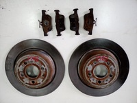 фото thumb №1, Гальмівні диски гальмівні гальмівні колодки задня ford edge mk2