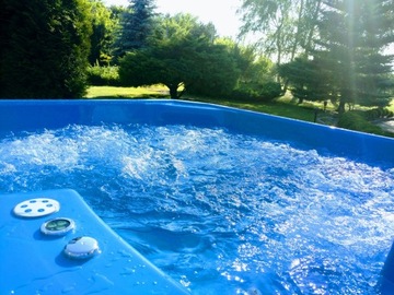 Balia beczka kąpielowa jacuzzi spa ogrodowe hit