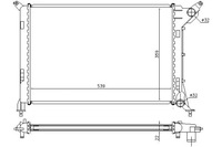 фото thumb №2, Радиатор двигателя mini r50 r53 r52 1.6 06.01-0