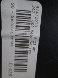 фото thumb №13, Bmw x4 g02 бампер задняя задний голый чёрный