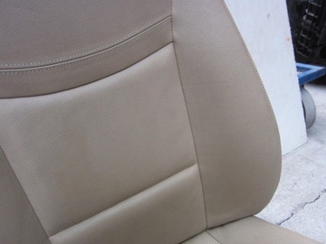 фото thumb №12, Bmw e90 e91 2005-2010 сиденье кожаный правый пассажира бежевый с подогревом