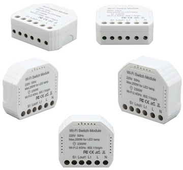 КНОПОЧНЫЙ ПЕРЕКЛЮЧАТЕЛЬ 1-КАНАЛЬНЫЙ WIFI ЦЕПЬ TUYA
