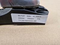 фото thumb №5, Fiat 500l ручка двері правий задня задня матова