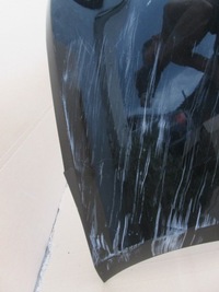 фото thumb №11, Бампер зад задній lexus is iii чорний + спойлер накладка dol нижня