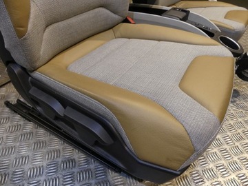 фото thumb №7, Bmw i3 i01 обивка сиденья подогрев диван туннель обшивки solaric cassia