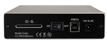 LC-Power LC-35U3-Becrux Черный 3,5 дюйма
