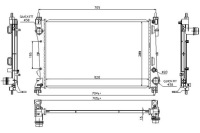 фото thumb №2, Радиатор двигателя fiat doblo opel combo combo / to
