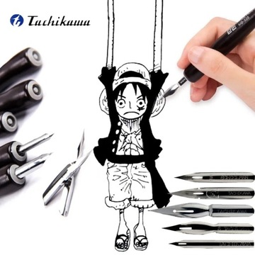 1 перо, японская ручка Tachikawa, перо премиум-класса для рисования линий, высокое качество комиксов