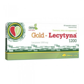 OLIMP GOLD ЛЕЦИТИН 60 капсул 1200 мг ЛУЧШАЯ ПАМЯТЬ