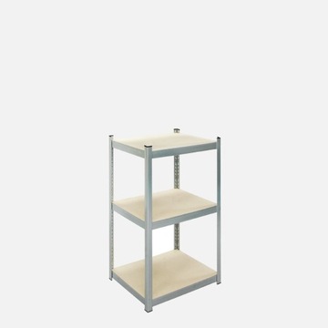 Полка металлическая ПИКА, оцинкованная, 3 полки, 90х60х30